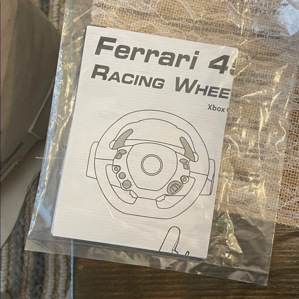 Ferrari 458 Spider Racing Wheel - Red and Black - Picture 9 of 9